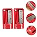 OSALADI 2Pcs Portable Handheld Pencil Sharpener Easy to Use Stationery Tool for Home Office and Classroom Design Efficient Manual Sharpener for All Pencils