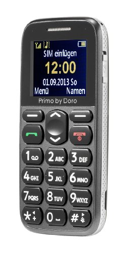 Doro Primo 215 Mobiltelefon Grå 1,7" – Enkel och Användarvänlig