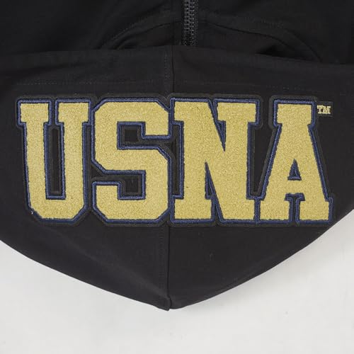 Image of Pro Standard Mens College Classic Chenille Cotton Double Knit Full Zip Hoodie