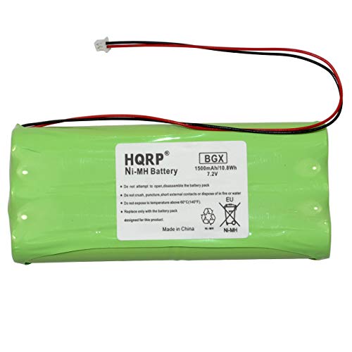 HQRP Battery Works with 6PH-AA1500-H-C28 DSC9047 Power-Series Security Alarm System DSC-9047 DSC9O47 6PHAA1500HC28 6PH-AA15OO-H-C28 ADT DSC Back-Up SCW9045 SCW9047