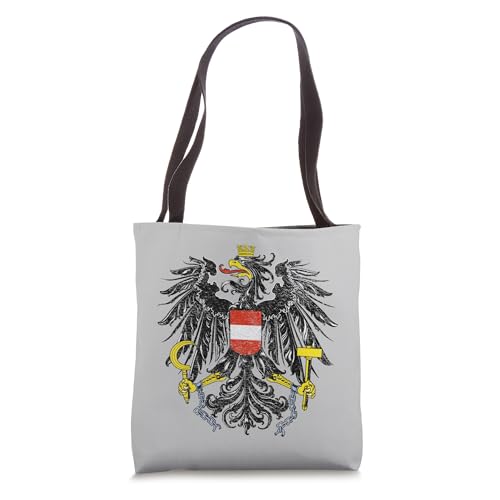 AUSTRIA COAT OF ARMS FLAG BUNDESADLER EAGLE VIENNA SALZBURG Tote Bag