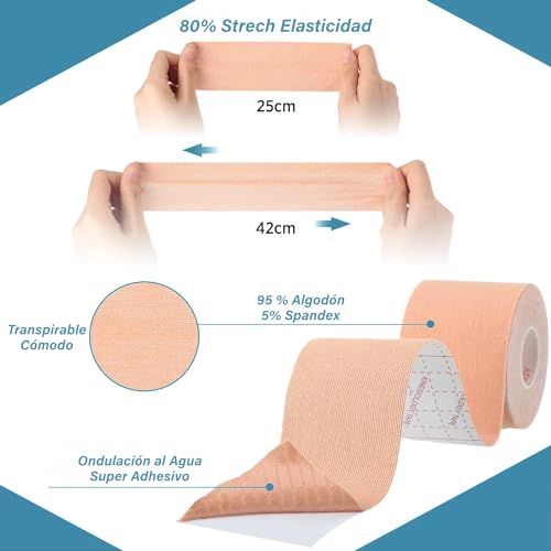 Fitness, Sports cinta kinestesica Marca Yostyle (3)