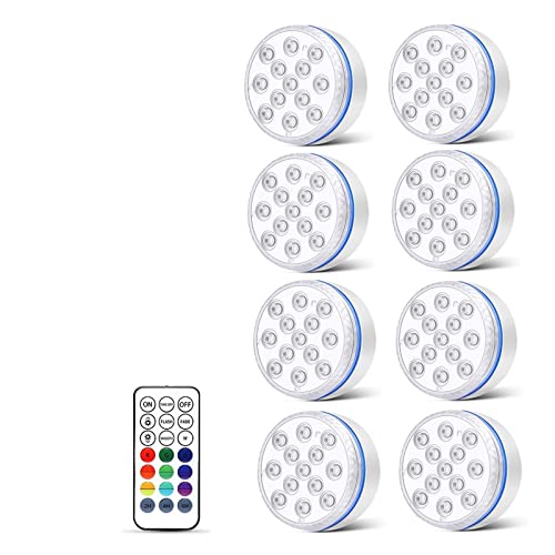 Foco sumergible IP68 para decoración nocturna de acuarios