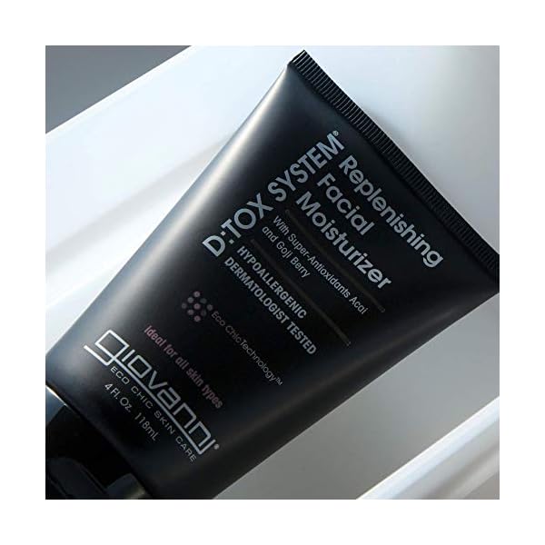 GIOVANNI-DTox-System-Replenishing-Facial-Moisturizer-Super-Antioxidents-Acai-Goji-Berry-Enriched-with-Green-Tea-Fig-Hypoallergenic-Dermatologist-Tested-4-Fl-Oz GIOVANNI D:tox System Replenishing Facial Moisturize - Face Moisturizer, Contains Super Antioxidants Acai & Goji Berry, Helps to Prevent Dryness, Hydrating for Healthier, Dermatologist Tested - 4 oz