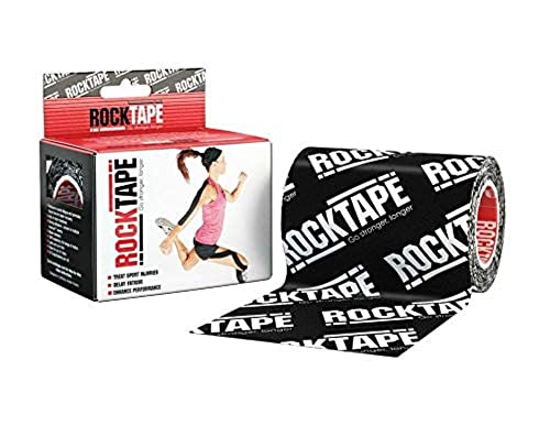 RockTape 081678994 Kinesiology Tape with Logo, Mini Big Daddy, 4