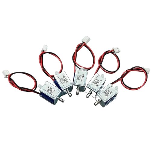 Válvula solenoide micro DC 24V modelo 0520D control de flujo de gas N/C 5