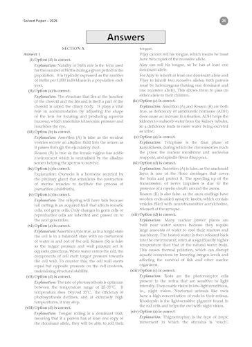 Image of Oswaal ICSE Question Bank Chapterwise & Topicwise Solved Papers Class 10 Biology For 2026 Exam