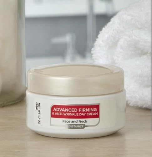 Equate Advanced Firming & Anti-Wrinkle Day Cream for Face and Neck, 1.7 oz, with Pro-Vitamin A