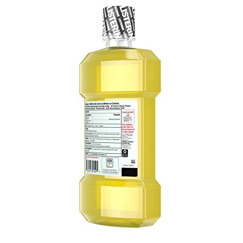 image for Listerine Original Oral Care Antiseptic Mouthwash with Germ-Killing Fo