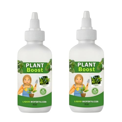 Organic Plant Boost Liquid Biofertilizer | 100% Organic | Plant Booster for Speed Growth | Healthy Roots & Speed Growth Natural Fertilizer for Indoor & Outdoor Plants (2)