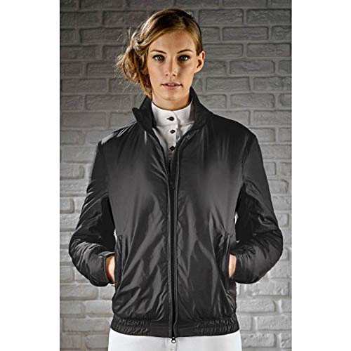 Blouson en nylon Equiline Westgate unisexe veste équitation personnalisable gris L