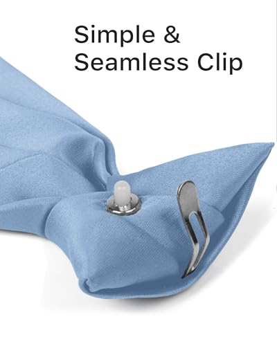 Image of boxed-gifts Clip on Ties for Men - Premium Black Solid Color Clip on Tie