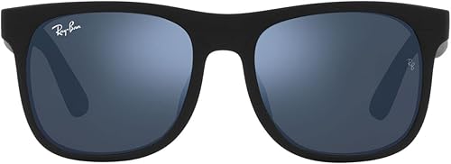 Ray-Ban Rj9069sf Justin Low Bridge Fit - Gafas de sol cuadradas para niños