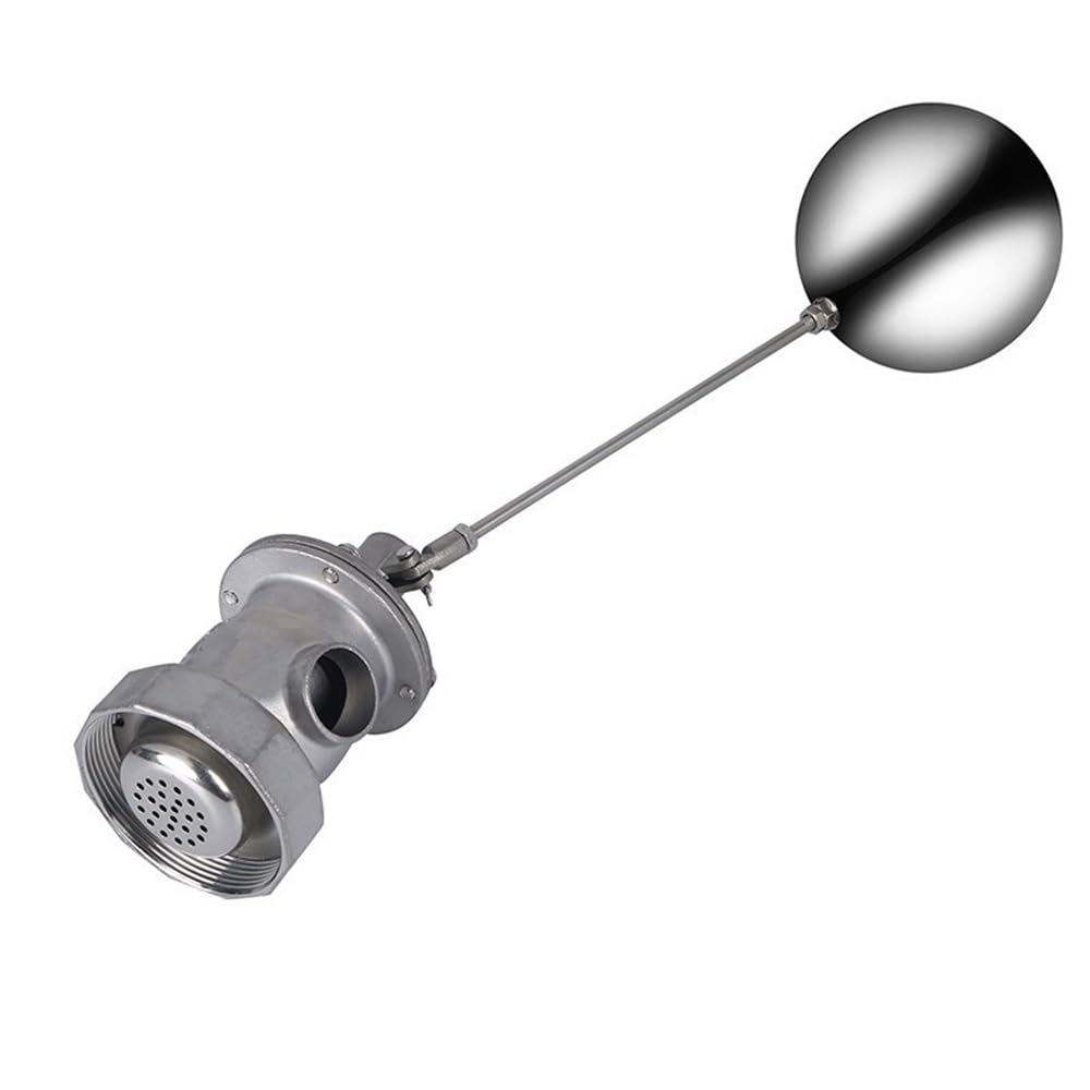 Valvola a galleggiante automatica Valvola a sfera galleggiante in acciaio inossidabile da 1 pezz0, valvola a con controllo di portata grandi dimensioni DN32-DN100 for irrigazione(65)