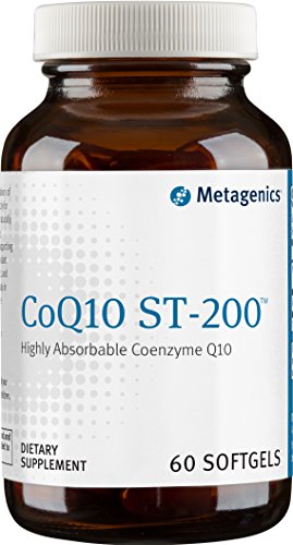 Metagenics CoQ10 ST-200â„¢ â€“ Highly Absorbable Coenzyme Q10 â€“ 60 servings