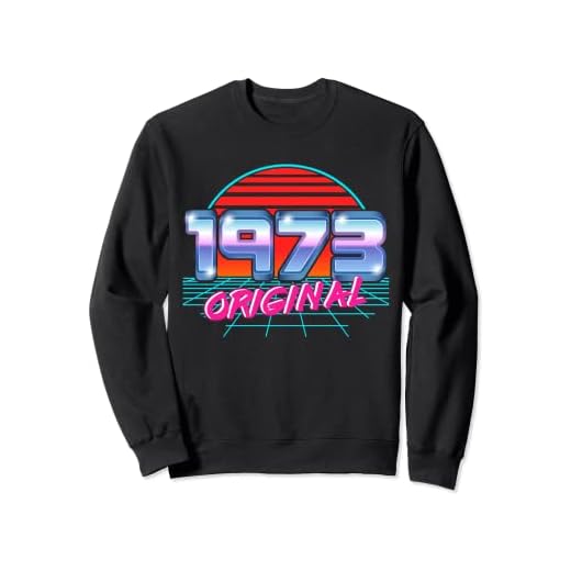 Original 1973 Retro Cincuenta Cumpleaños Vaporwave Cincuenta años Sudadera