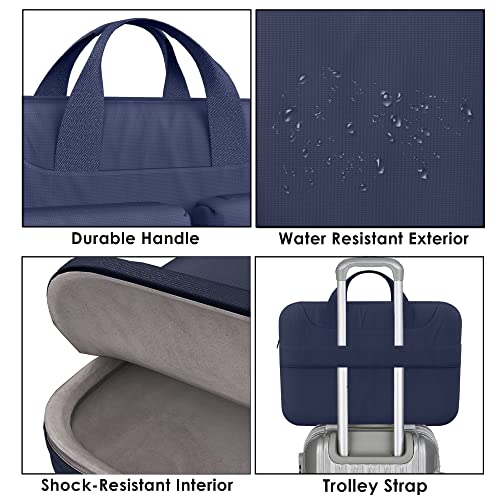 Image of Probus 360 Protective Laptop Shoulder Bag for Laptop ?MacBook ?Chromebook ?Notebook Water Resistant Sleeve Case Cover Office Bag (Blue, 13.3 Inch)