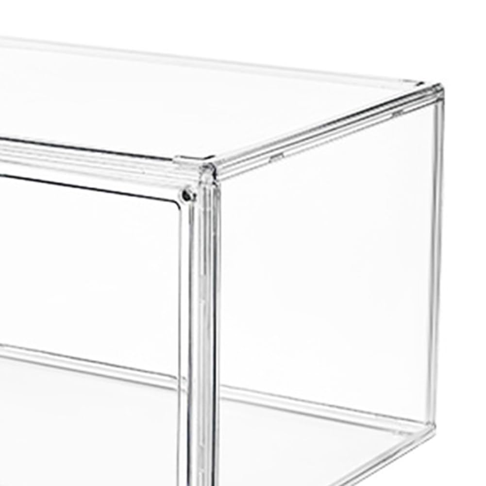Espositore Trasparente Modello Scala Scatola di Immagazzinaggio Scatola di Esposizione Burattino A Mano 36x27x22CM