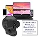 Dubbs Hardware Skull Speaker Portable Wireless Cool Bluetooth Speaker - Great Audio and Stereo Quality - Makes a Spooky Addition to Your Halloween Decorations!