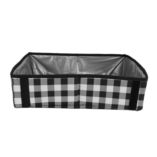 Caja de arena plegable portátil para gatos Haofy miniatura 5