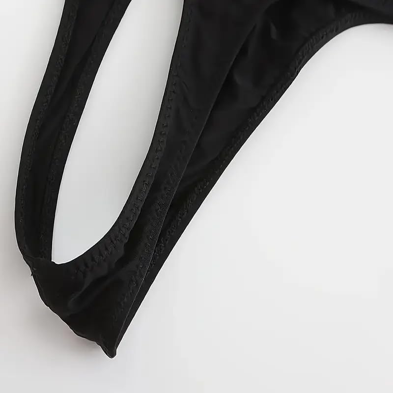 1 Pc Men's Underwear, Solid Color Briefs, Soft Thong Underwear4