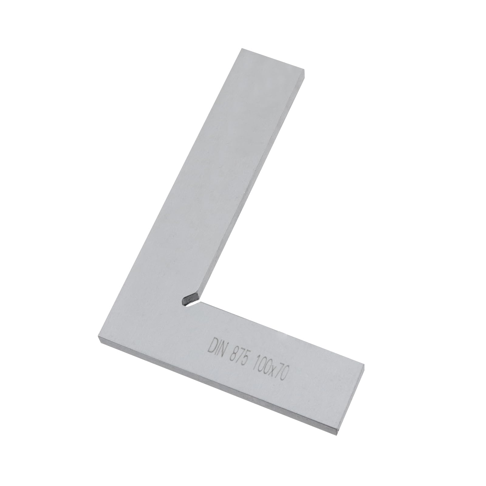 T Tulead Machinist Square 100x70mm Carbon Steel Machinist Square Ruler 90 Degree Engineer Tool Woodworking Square