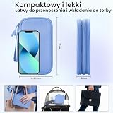 Arae Organizer do walizki, torba na kable i karty, Błękitny, M