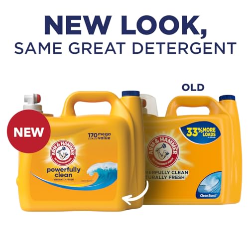 Image of Arm & Hammer Liquid Laundry 140oz Clean Burst dual HE