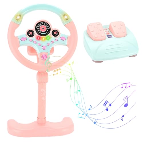 Jouet de volant pour calmer l'ennui des enfants avec sons et pédale