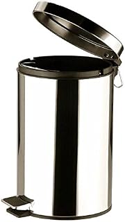 Stainless Steel Pedal Bin, Large 30 12 5 & 3 litres Kitchen Bathroom Bin Ofiice (5 Litre)