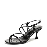 Sam Edelman Women's Riana Heeled Sandal, Black Patent, 9