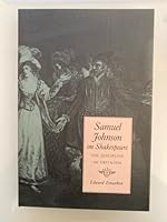 Samuel Johnson on Shakespeare: The Discipline of Criticism 0820313580 Book Cover