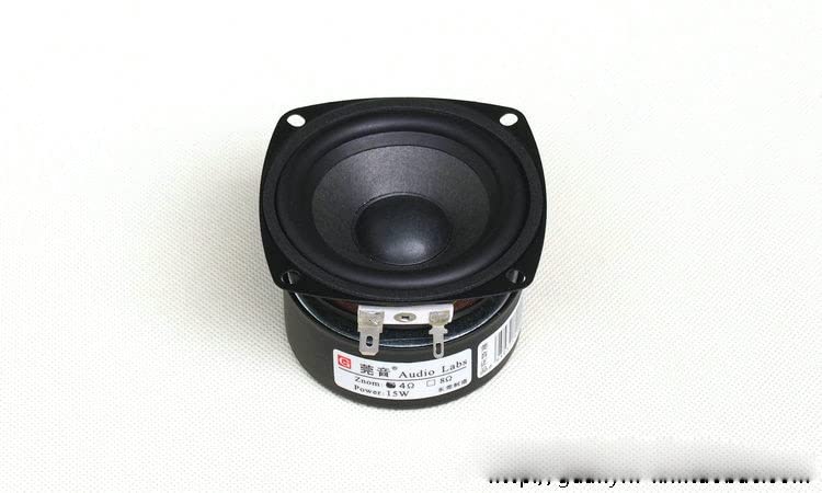 JINGERL 2PCS HiFi Full Range Frequency Speaker Tweeter HiFi Audio Monitor Home Theater Raw Speaker Driver Set 3 Inch (Color : Orange)