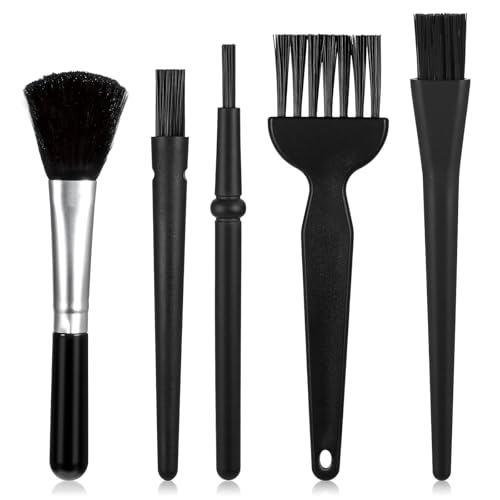 Mini Keyboard Brush, 5 Pcs PP Handle Nylon Anti-Static Keyboard