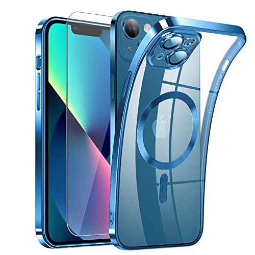 }OleBbNNA iPhone 13 miniiMagSafeΉ}Olbg [P[XIWiiPhoneO] [tY̕ی] VRJo[X^ [΂ݖh~] wh~CX[d ϏՌ