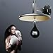 WUDUOA Adjustable Speed Bag Platform Kit with Speed Ball, Wall-Mounted Professional Boxing Pear Rack for Home Gym Training(Black,Pear Wood)