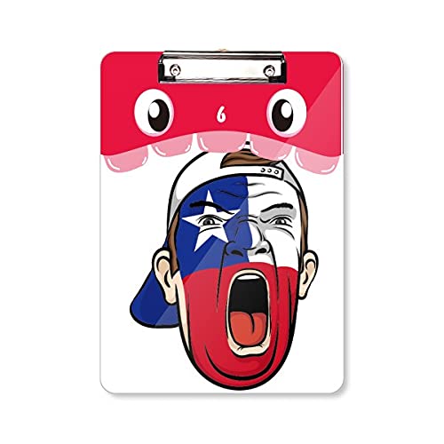 Bloc-notes d'apprentissage A4 avec motif maquillage facial et dossier rigide