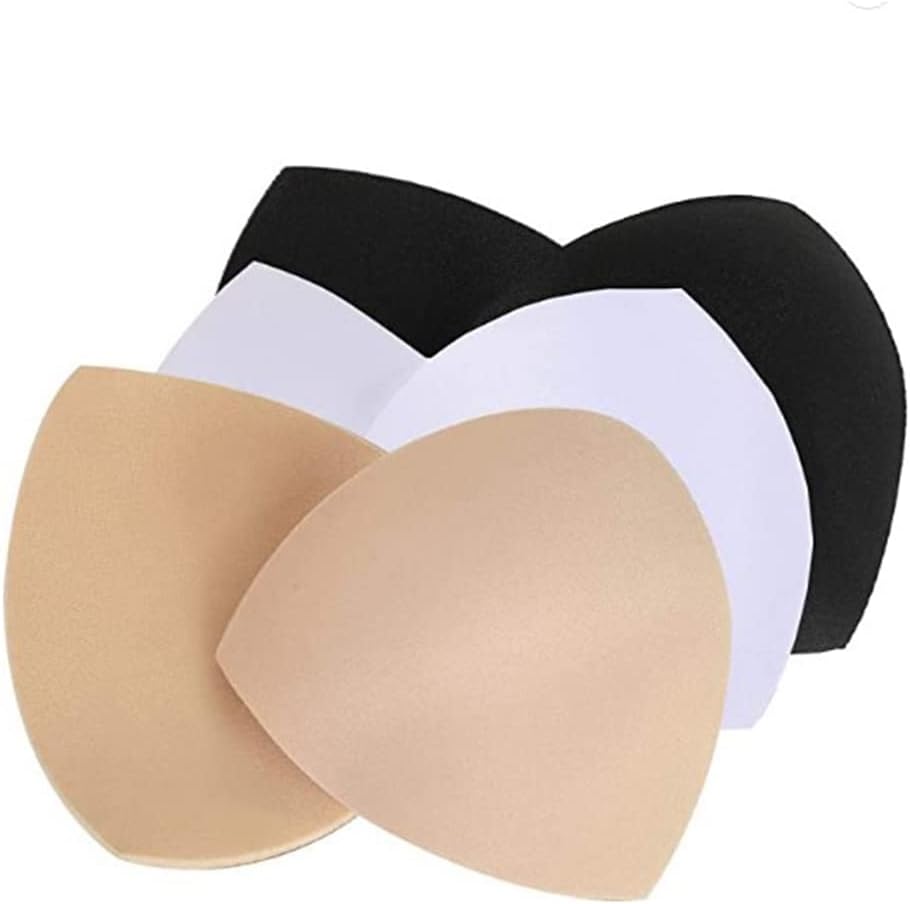 Bra Pads Inserts 3 Pairs,Bra Inserts,Removable Bra Pads Inserts Women's
