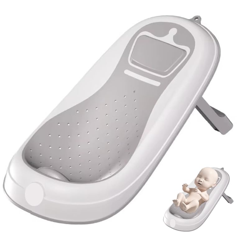 Mom Care Folding Baby Bath Tub For Newborn Babies Bather