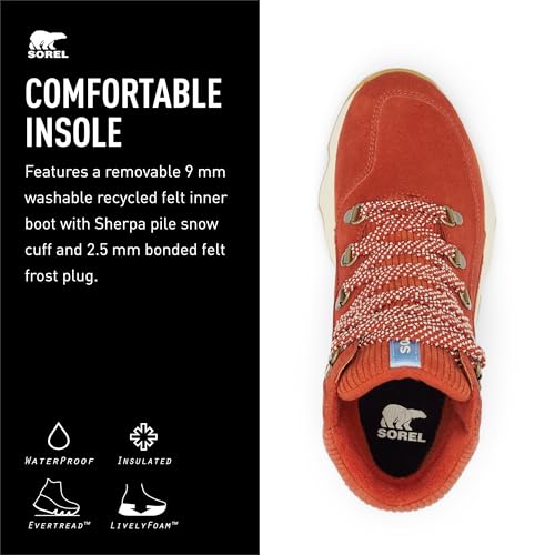 SOREL Women's Kinetic Impact Conquest Plus Waterproof Boot4