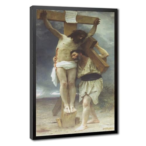Poster Compassion Bouguereau : impression sur toile premium