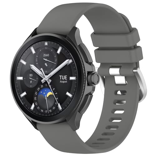 Correa para reloj silicona 22 mm compatible Xiaomi Watch 2 miniatura 1