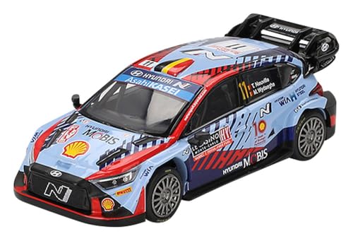 Mini GT 1:64 Hyundai i20 N Rally Monte Carlo 2024 miniatura 1