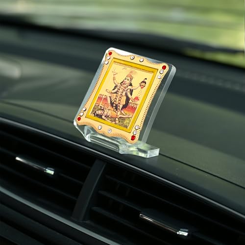 Image of Goddess Maha Kali Maa Kali Idol for Car Dashboard Home Office Mandir Temple Showpiece Decor