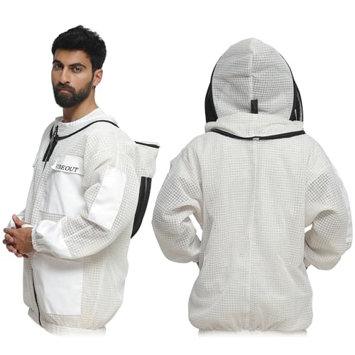 Vêtement d'apiculture professionnel XXL veste de protection anti-abeille