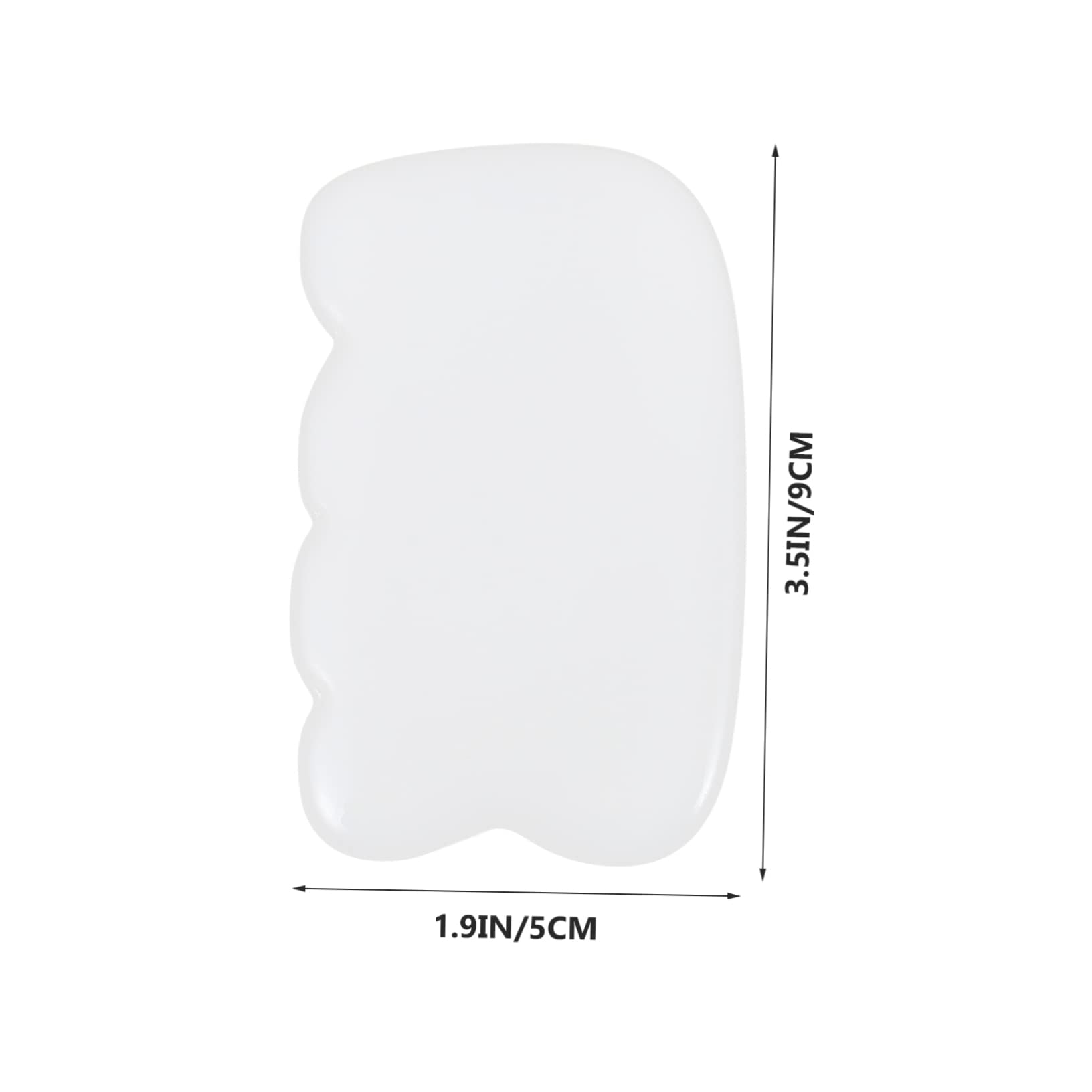 FRCOLOR 20 piezas jade gua sha tailandés herramienta de masaje rascador de espalda herramienta para rascar los músculos rascador de masaje para el cuerpo punto de disparo herramientas manuales gatillo