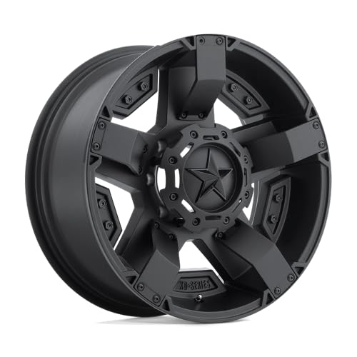 XD SERIES BY KMC WHEELS XD811 ROCKSTAR II Matte Black Wheel Chromium (hexavalent compounds) (17 x 8. inches /5 x 127 mm, 10 mm Offset)