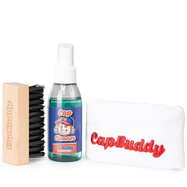 Cap Cleaner Dishwasher Gift Kit - Cleaner for Men Women and Children - Snapback Cap - Baseball Cap - with Brush and Cloth