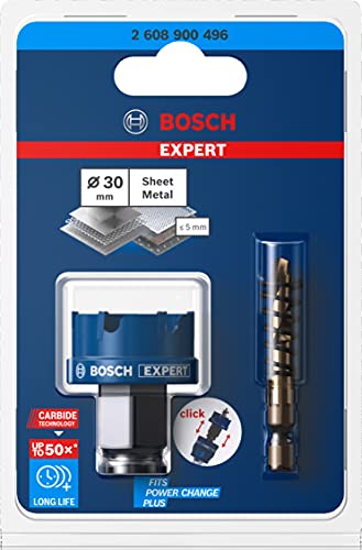 Scie cloche Expert Sheet Metal D.30mm Coupe T.40mm Power Change Plus BOSCH - vue 3
