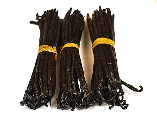 Virgin Vanilla Beans Madagascar Vanilla Bean Grade A â€“ Great Vanilla Beans For Making Vanilla Extract, Pure Vanilla Bean Paste, Organic Vanilla Powder, Cooking & Baking - 10 (7 inch) Vanilla Pods
